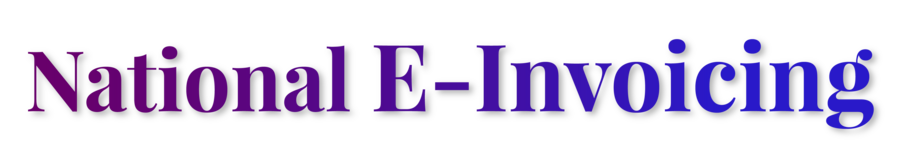 National E-Invoicing